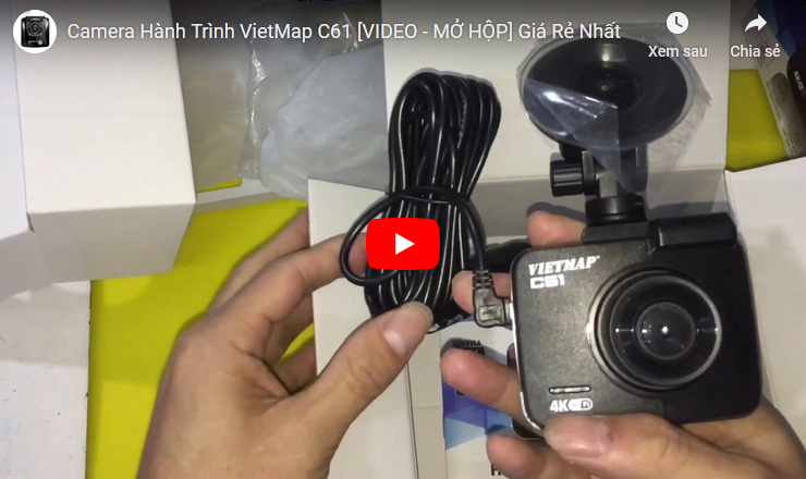 Video mở hộp Vietmap C61 Pro